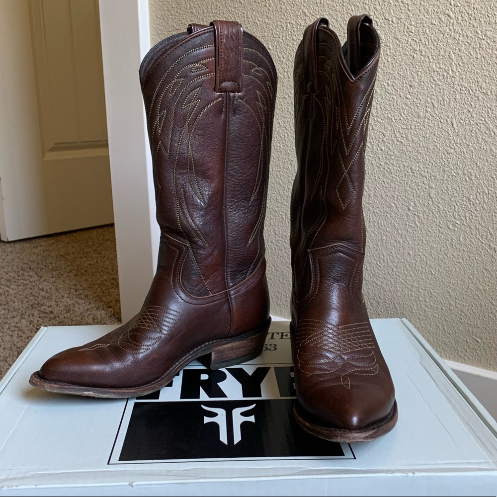 Frye Billie Cowboy Boot - like new!